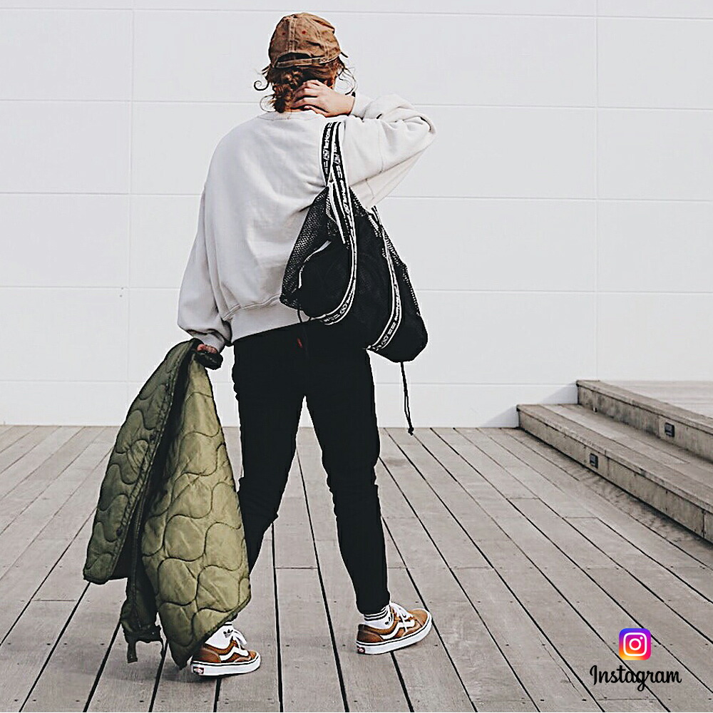 Rename プリントテープメッシュトートバッグ