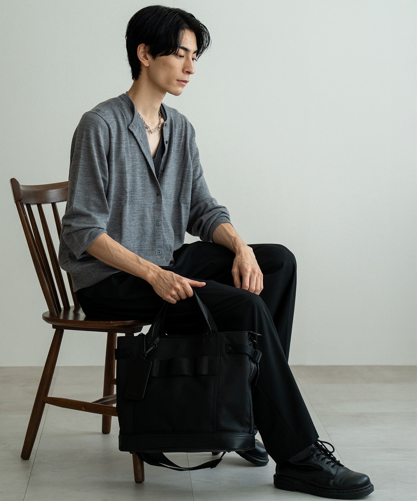 【 DEVICE 】 ビジカジ トートバッグ コーデュラナイロン 通勤 通学 大容量 PC収納 メンズ レディース DTN25072