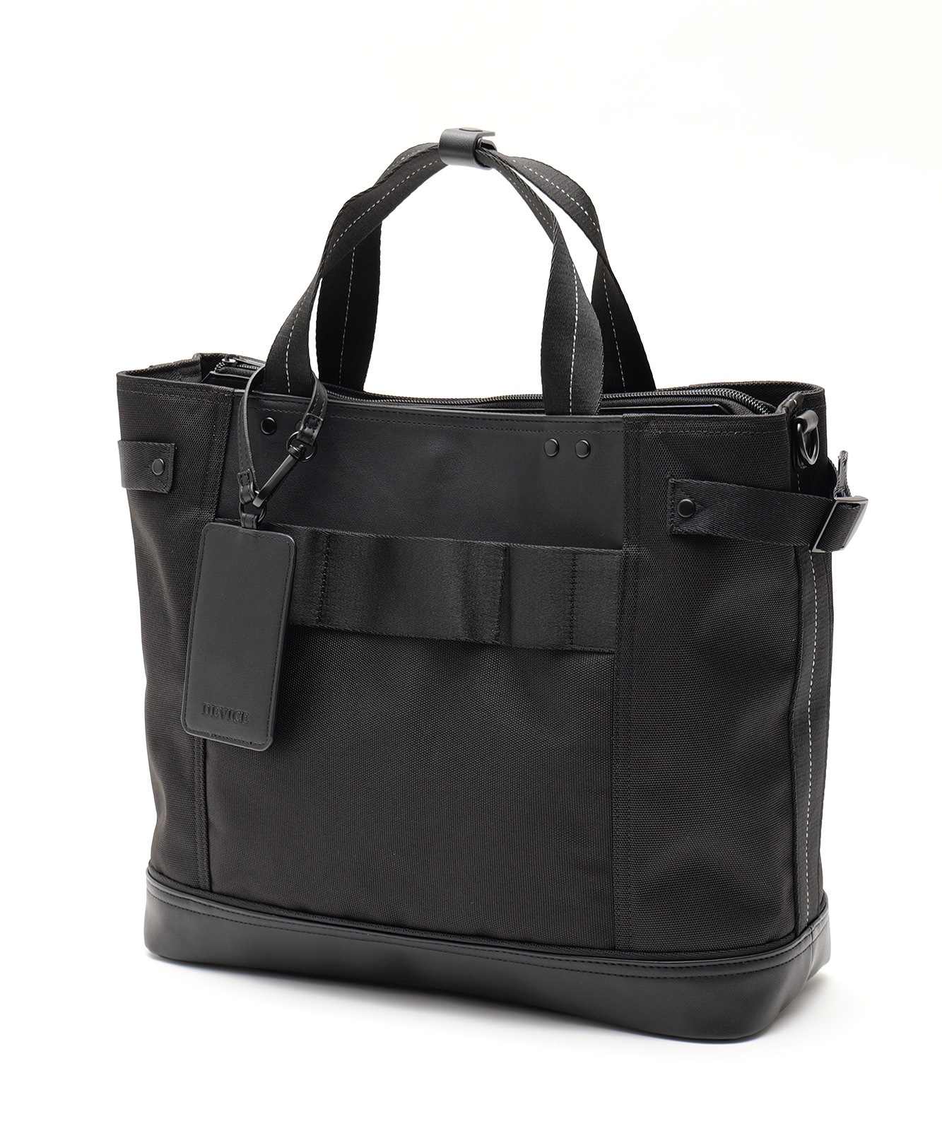 【 DEVICE 】 ビジカジ トートバッグ コーデュラナイロン 通勤 通学 大容量 PC収納 メンズ レディース DTN25072