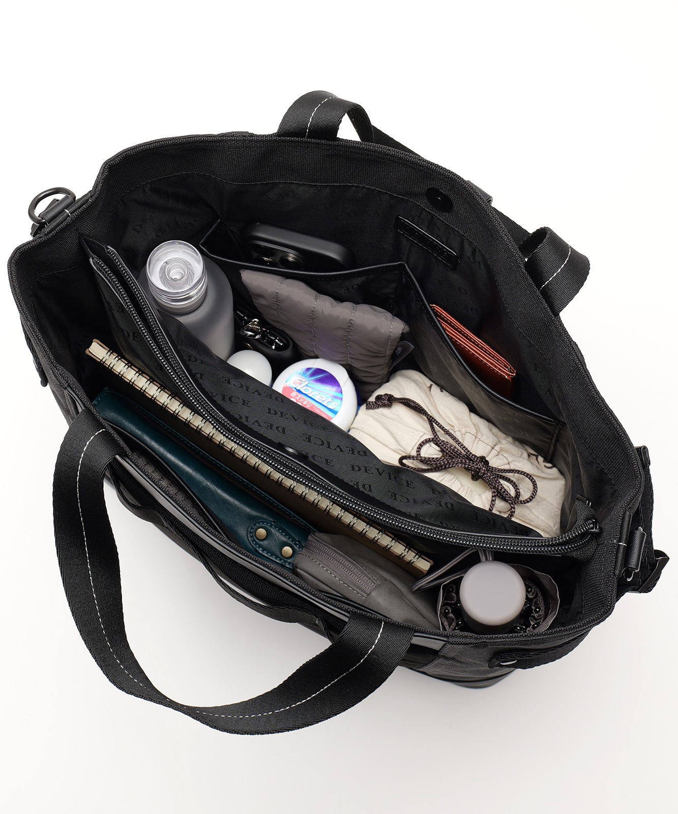 【 DEVICE 】 ビジカジ トートバッグ コーデュラナイロン 通勤 通学 大容量 PC収納 メンズ レディース DTN25072