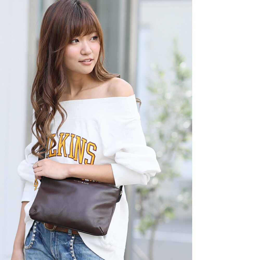 TransitGate G2 本革サコッシュバッグ