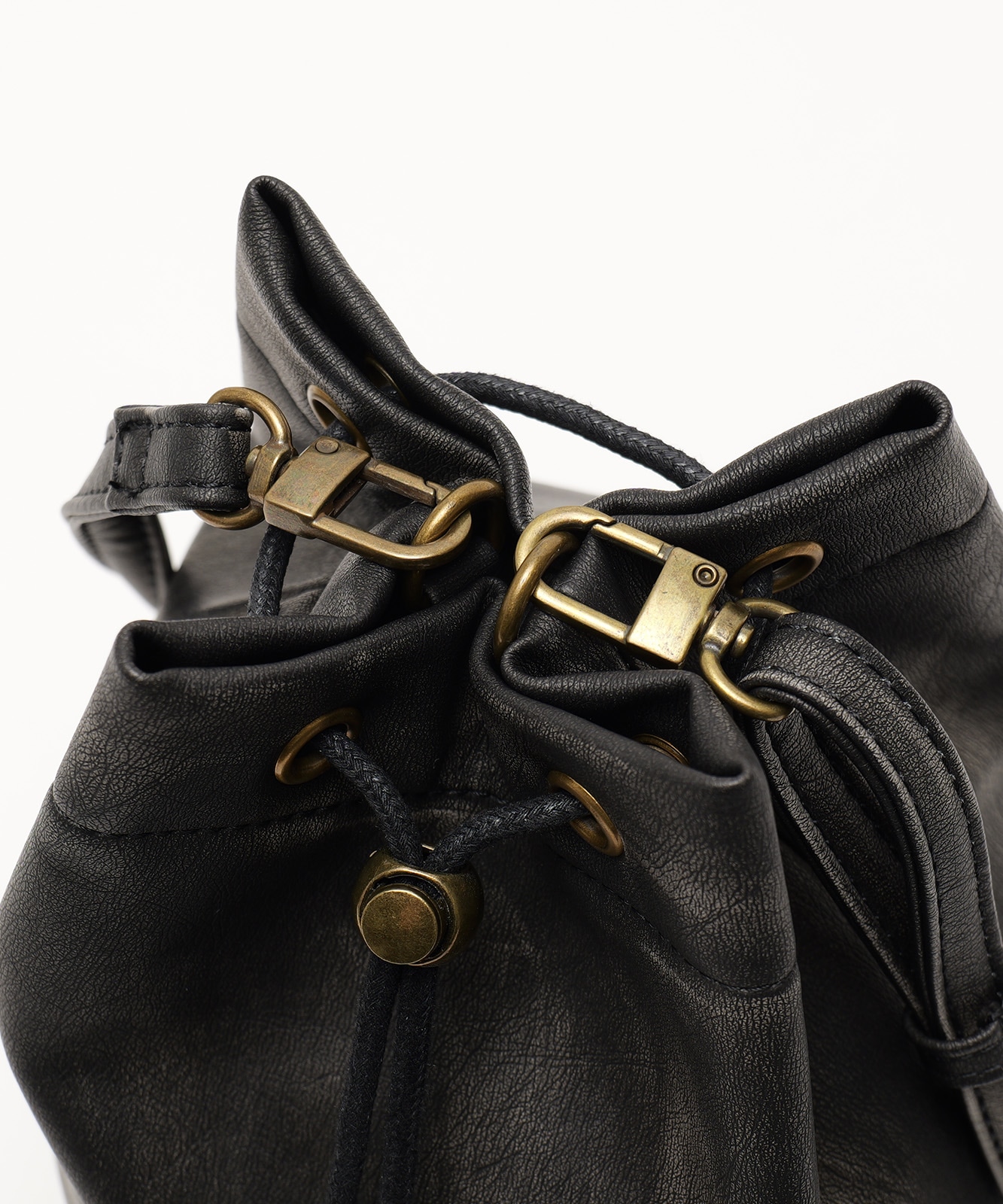 DEVICE ヴィンテージデザイン 巾着 ショルダーバッグ