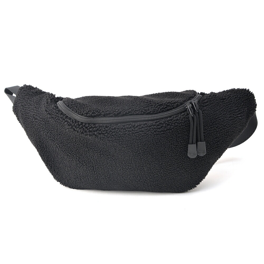 Rename ファー／ボア ウエストバッグ