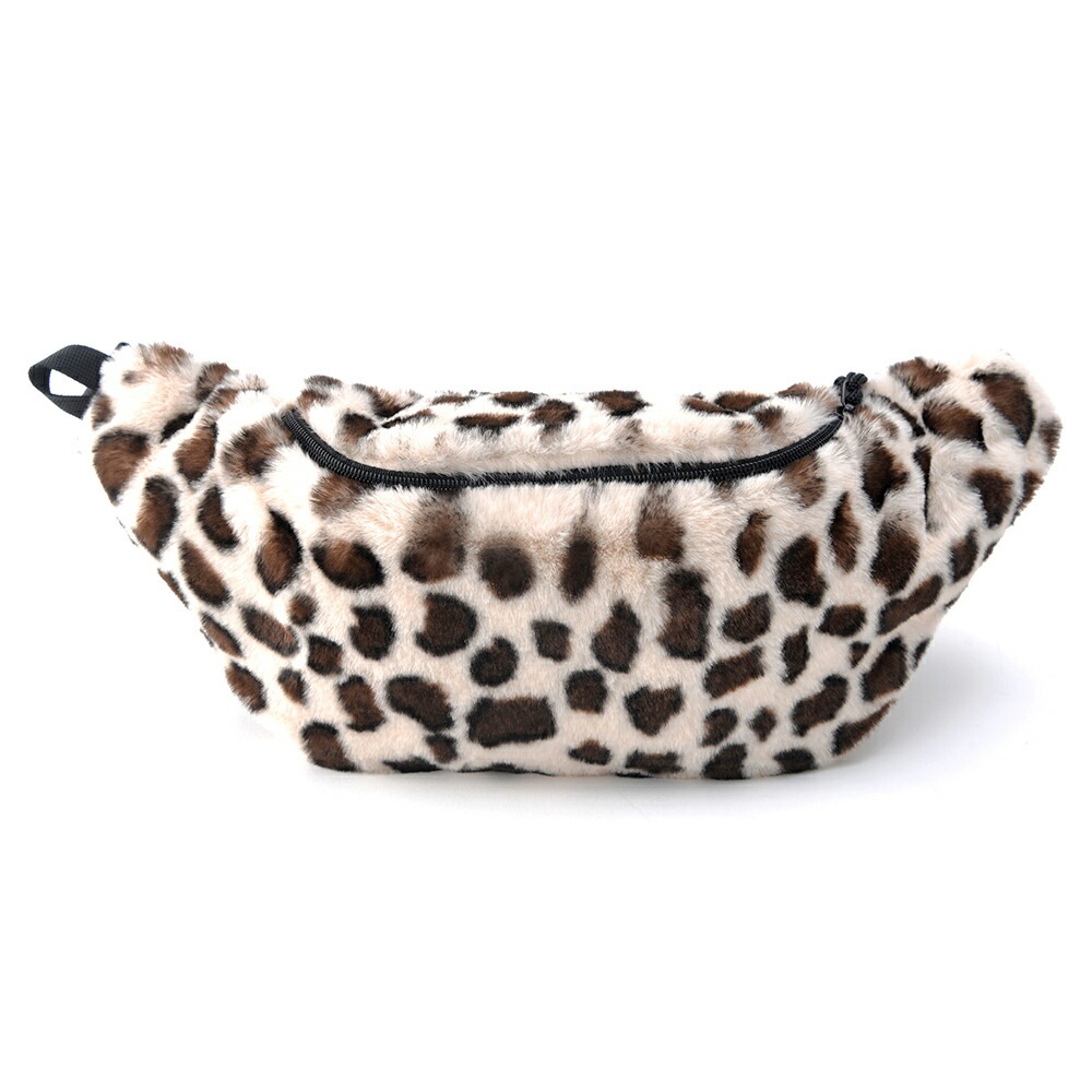 Rename ファー／ボア ウエストバッグ