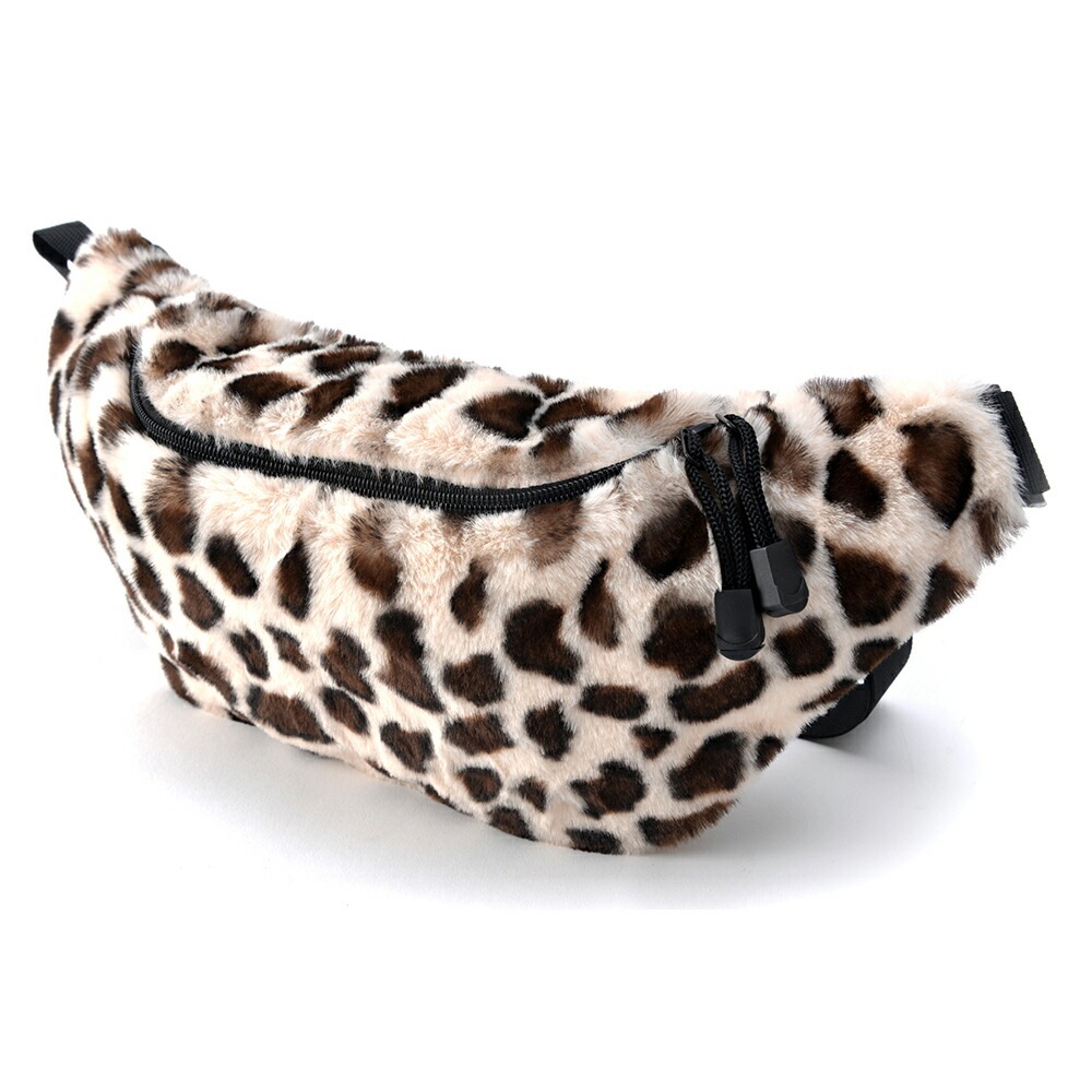 Rename ファー／ボア ウエストバッグ