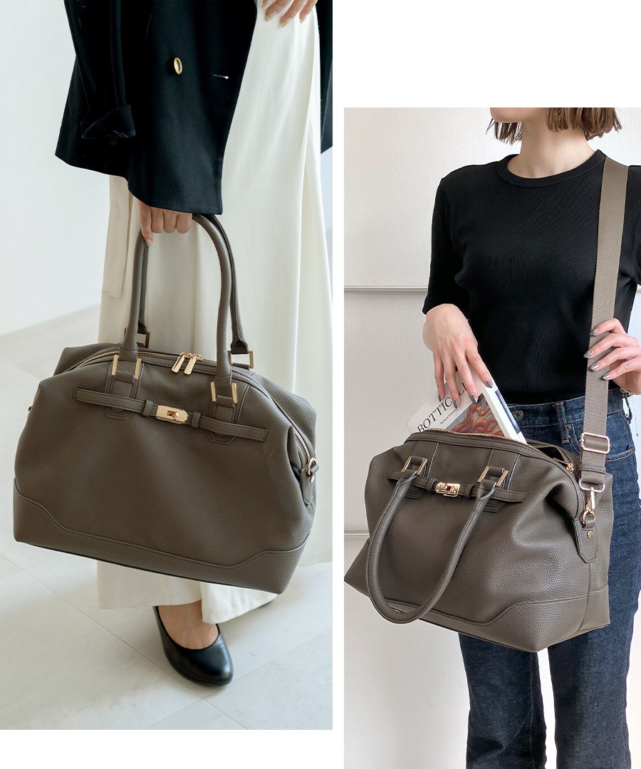 REAIMER 2way ボストンバッグ 