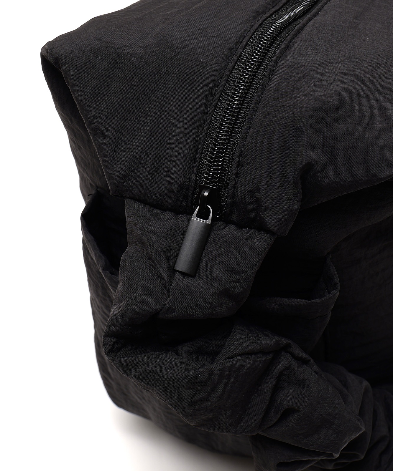 DEVICE+ 軽量  ギャザー ドローコード ショルダーバッグ メンズ レディース