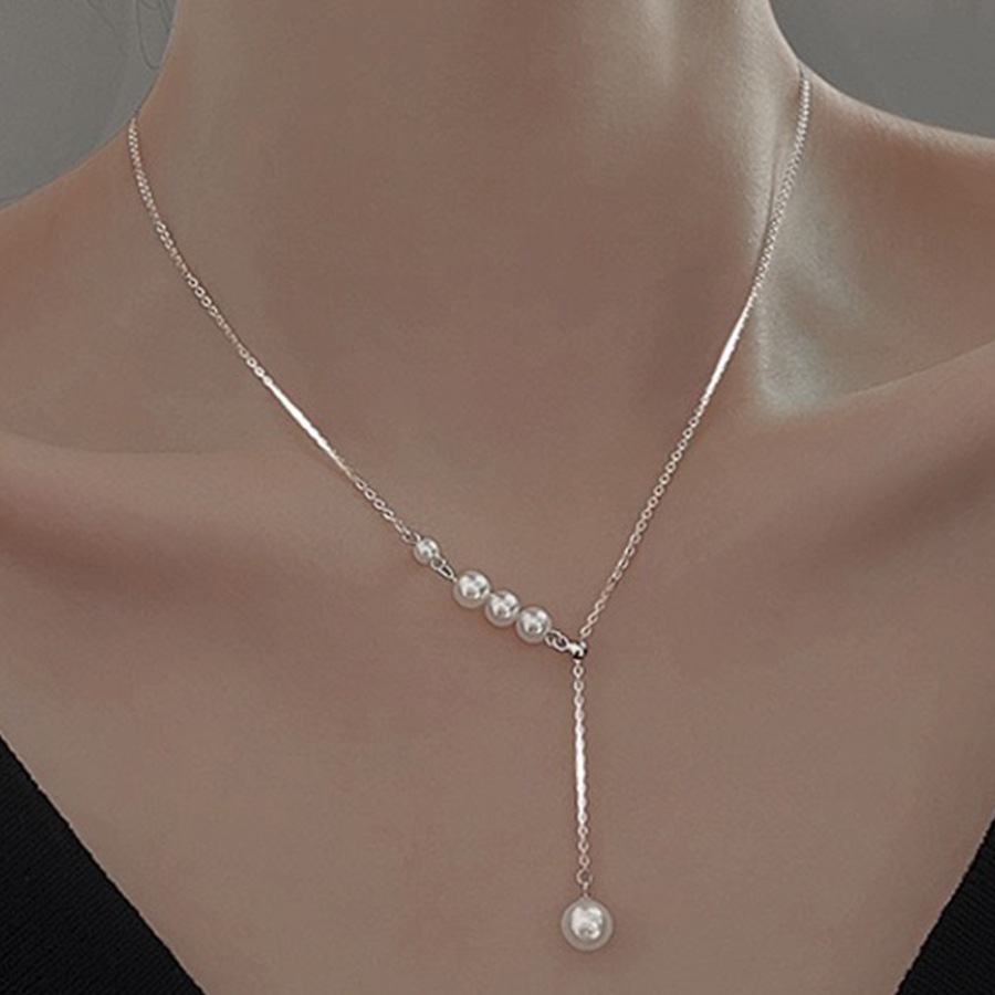 ネックレス 「silver925」オーバルネックレス レディース
