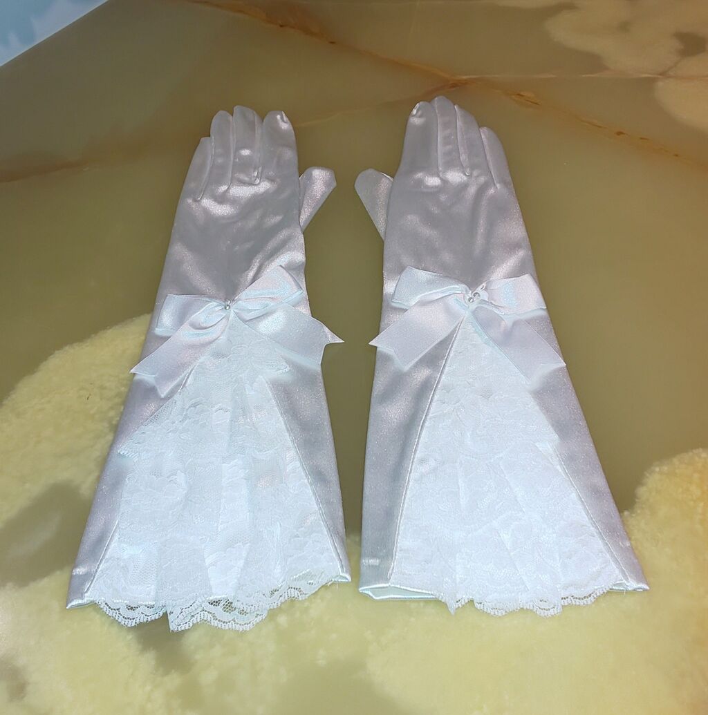 JESUS DIAMANTE ディアマンテ　シンデレラグローブ　ホワイト　未使用 シンデレラグローブ ： JESUS DIAMANTE [ジーザスディアマンテ]
