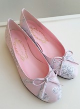 激レア♡JESUS DIAMANTEジーザスディアマンテ♡ピンクローズサンダル