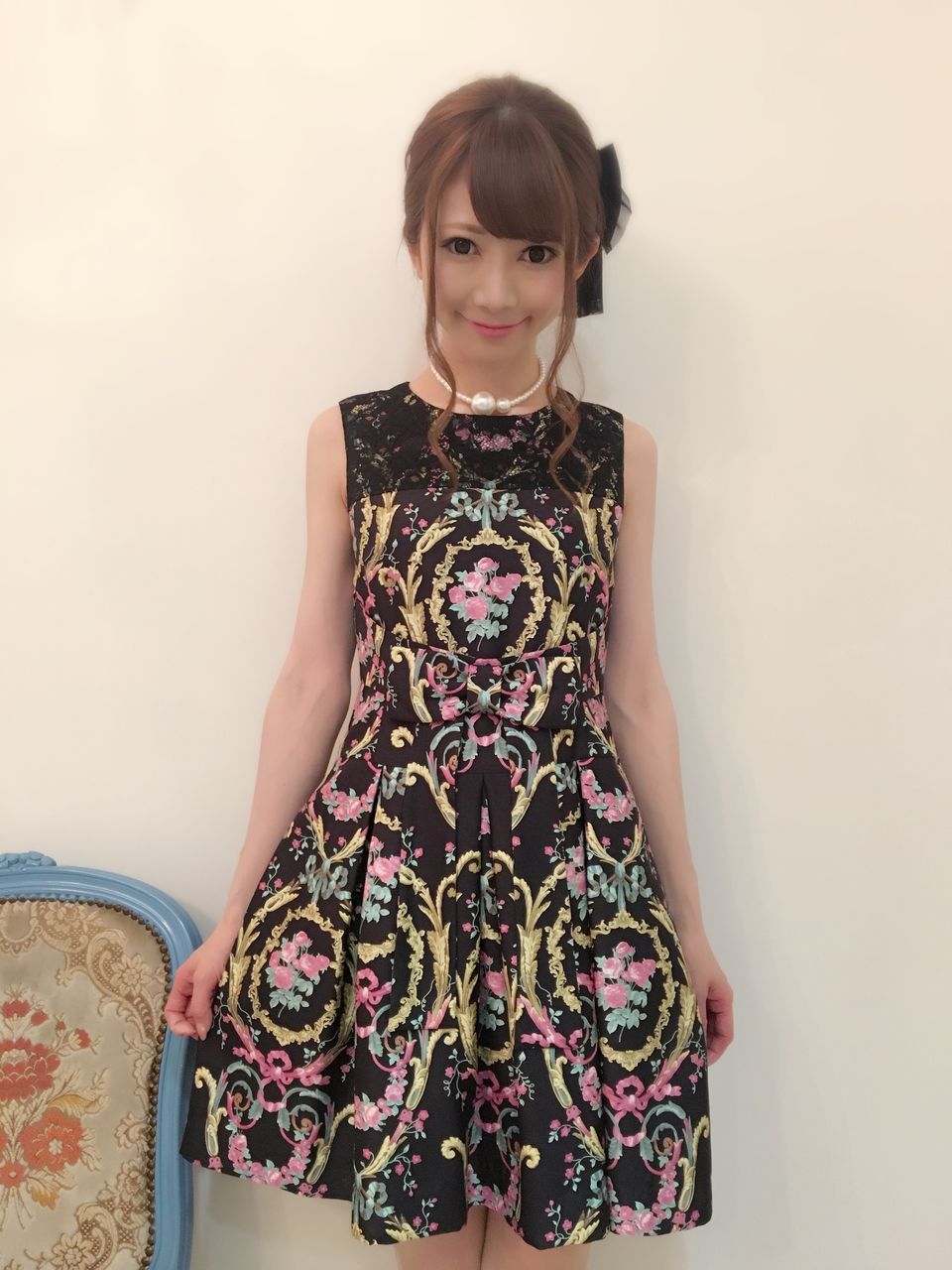 ロマンスドールワンピ【アント―ニア柄】 ： JESUS DIAMANTE [ジーザス