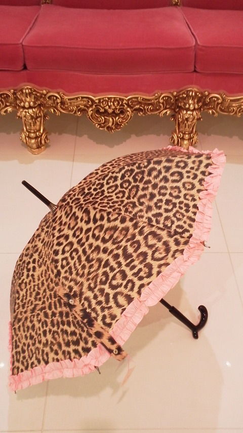 JesusDiamante ジーザスディアマンテ アンブレラ 傘 ヒョウ薔薇 000000001216.jpg