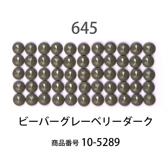 ダイヤモンドフィックス/ビーズ ラウンド ビーバーグレーベリーダーク（col.645）【約1000粒 φ約2.5mm 好きなアートで作るラウンド ダイヤモンドアート ビーズアート diamondfix ビーズを貼るアート クラフト 趣味 モノトーン系】