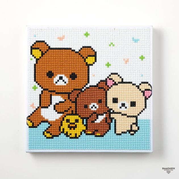 【販売終了】キット/ダイヤモンドフィックス リラックマ 「Happy life with Rilakkuma」