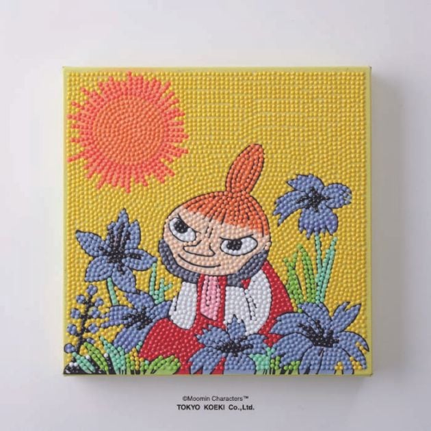ダイヤモンドフィックス　ムーミン「お花畑とリトルミイ」