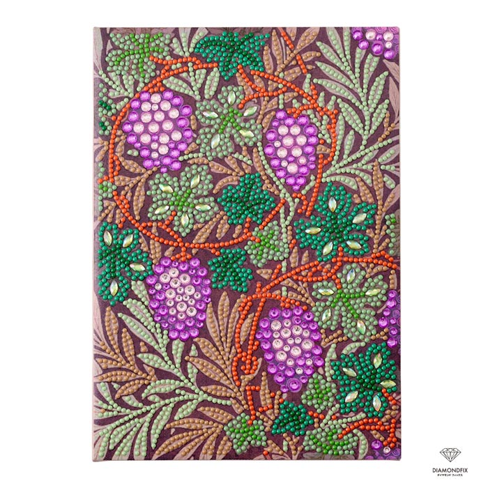 ダイヤモンドフィックス名画コレクション「葡萄の木」【キット/kit/アールヌーボー/テキスタイル模様/アート/クラフト/インテリア】