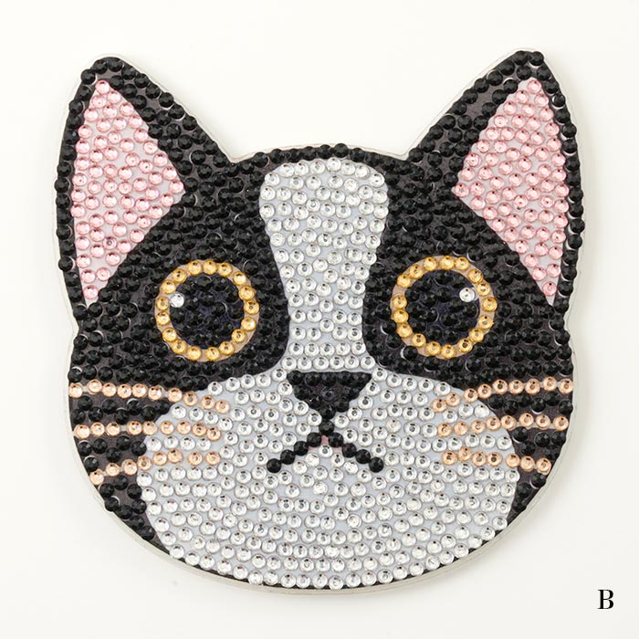 キット/ダイヤモンドフィックスコースター/Cats 全8種
