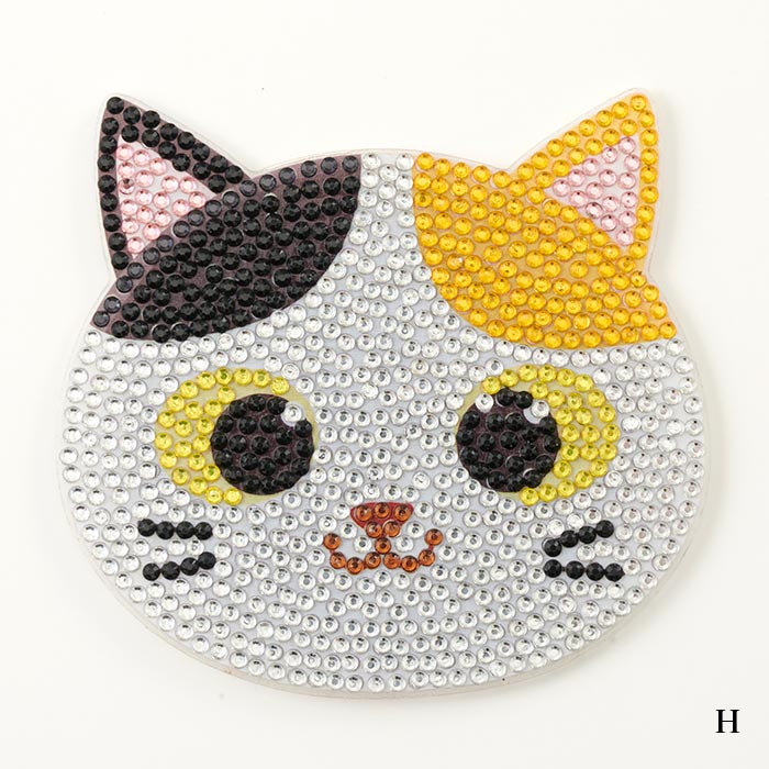 キット/ダイヤモンドフィックスコースター/Cats 全8種