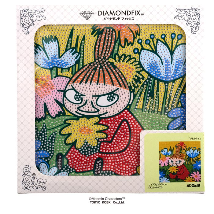 ムーミン「リトルミイ」ダイヤモンドフィックス【MOOMIN アートボード 北欧】