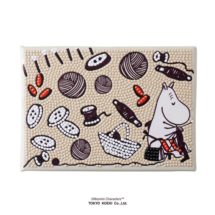 ダイヤモンドフィックス　ムーミンアートコレクション「MAMA'S SEWING」【MOOMIN/ダイヤモンドアート/アートボード/ムーミンママ/北欧】