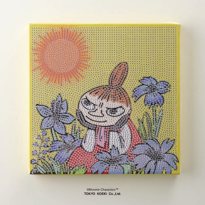 ダイヤモンドフィックス　ムーミン「お花畑とリトルミイ」