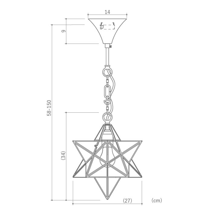 Etoile エトワール ペンダントランプ