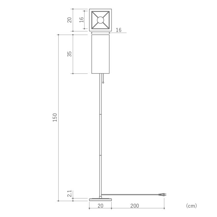 Serie セリエ フロアランプ