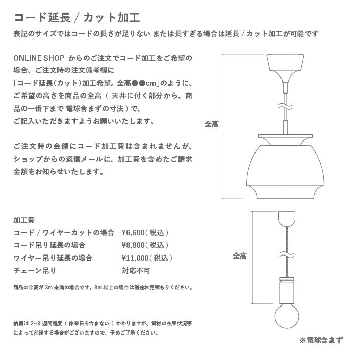 Camino S カミーノ S ペンダントランプ