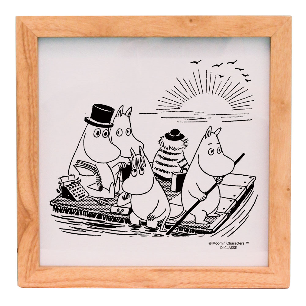 Moomin art frame ムーミン アート フレームランプ