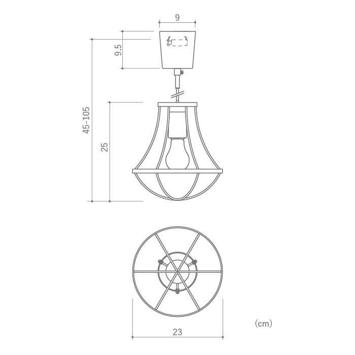 Gemma-small ジェンマ スモール ペンダントランプ