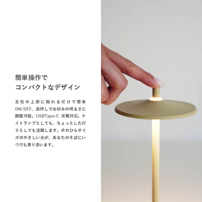 Pala パーラ ポータブルランプ