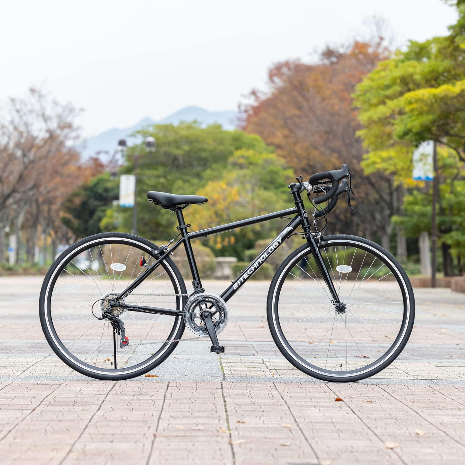 21テクノロジー 自転車 ロードバイク 700c 700×28c シマノ14段変速ギヤ 700C-W ホワイト【自転車】