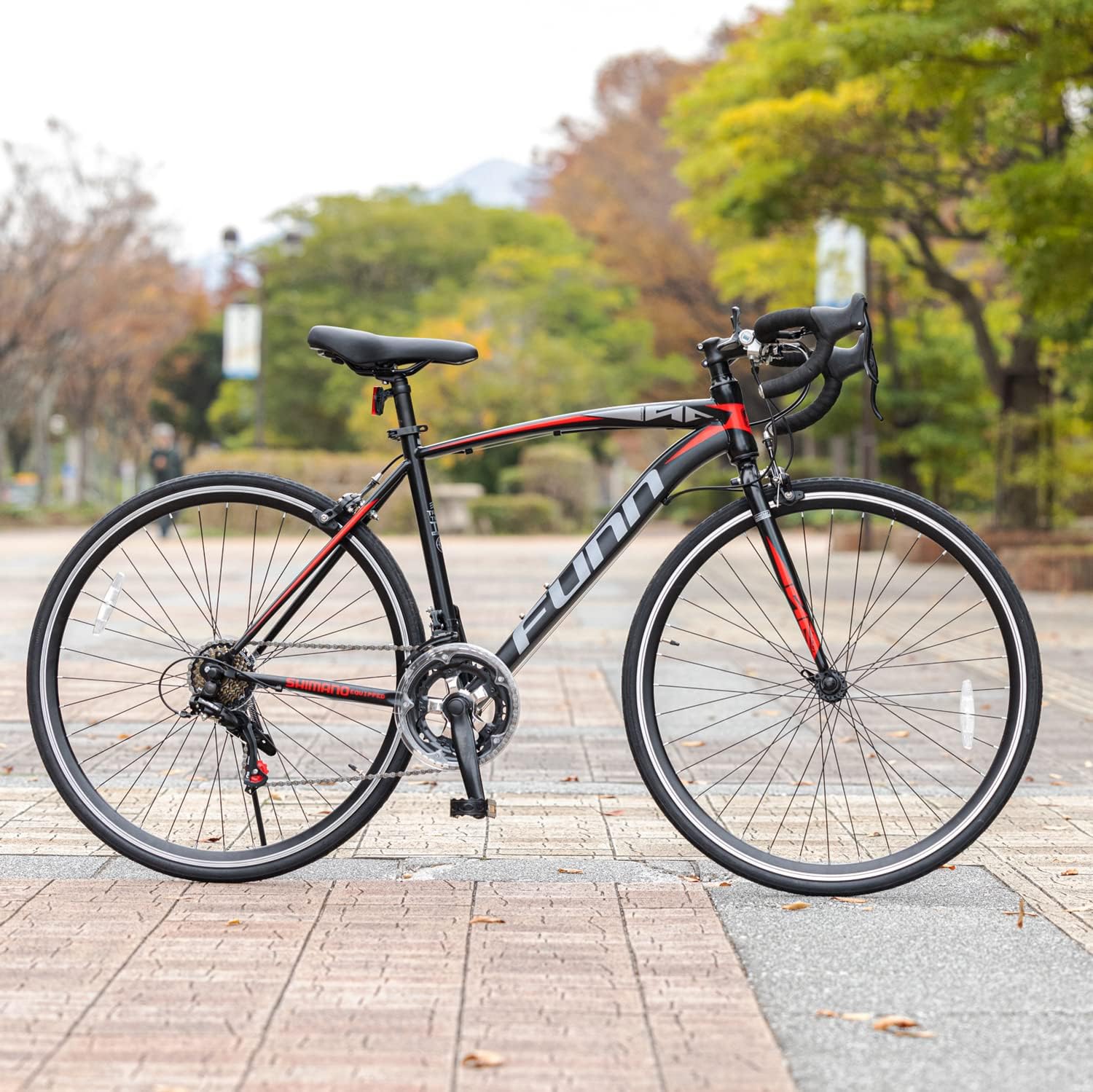 21テクノロジー ロードバイク GT100S-WB【ホワイト/ブルー】700x28c タイヤ シマノ14段変速 ドロップハンドル 補助ブレーキ付き 前後キャリパーブレーキ付き 初心者【自転車】