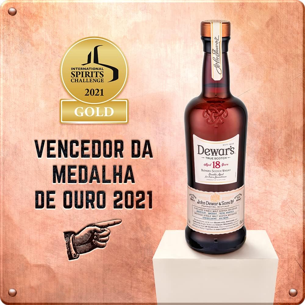 ウイスキー スコッチ ブレンデッド デュワーズ 18年 40度 750ml
