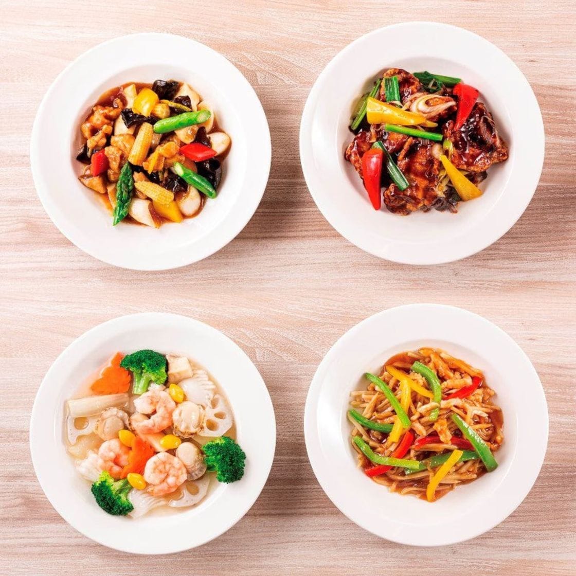 おうちで謝朋殿「銘菜4種お試し小サイズBセット」