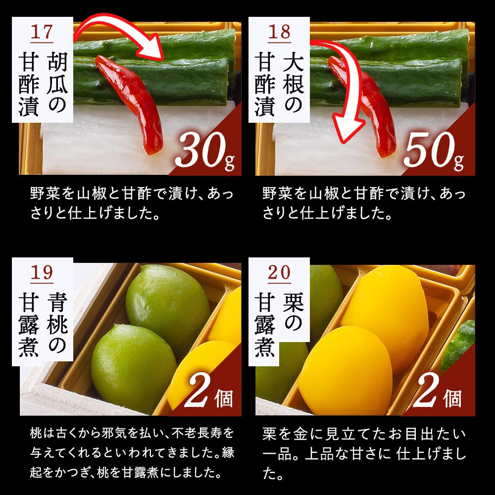 謝朋殿 中華おせち料理一段重