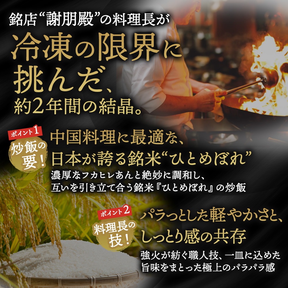 フカヒレあんかけ炒飯セット