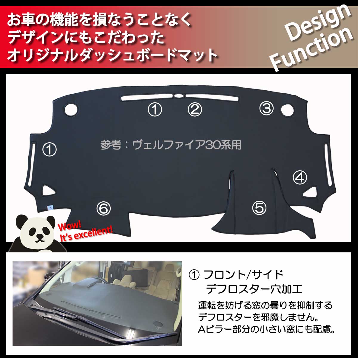 エブリイ エブリィ DA17W エブリイワゴン DA17V ダッシュボードマット