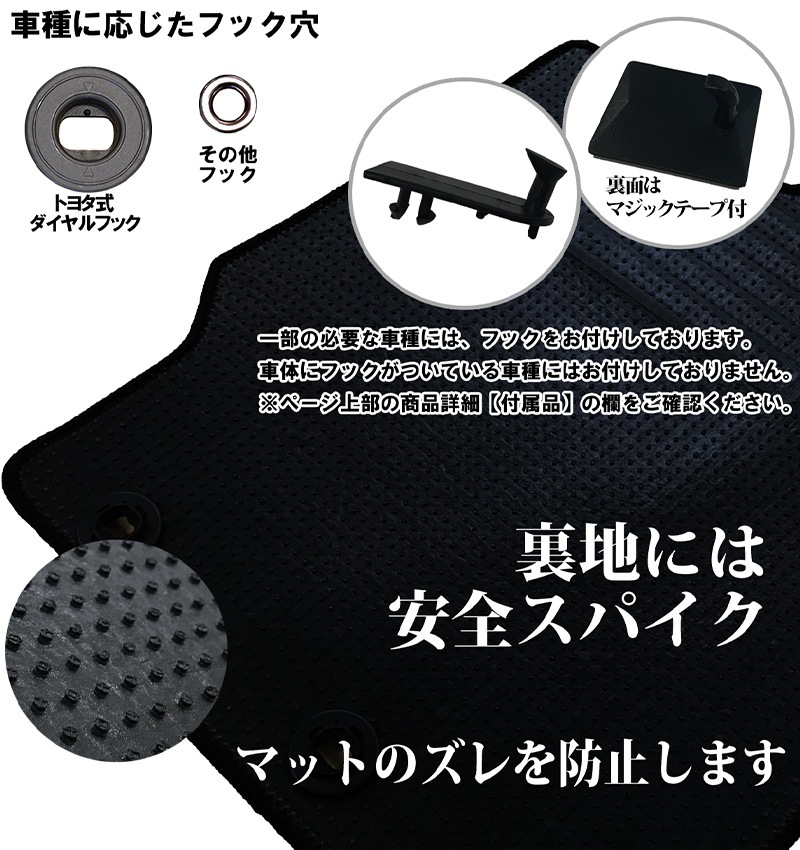 ホンダ NBOX N-BOX エヌボックス JF3 JF4 フロアマット カーマット 織柄シリーズ 社外新品の画像9