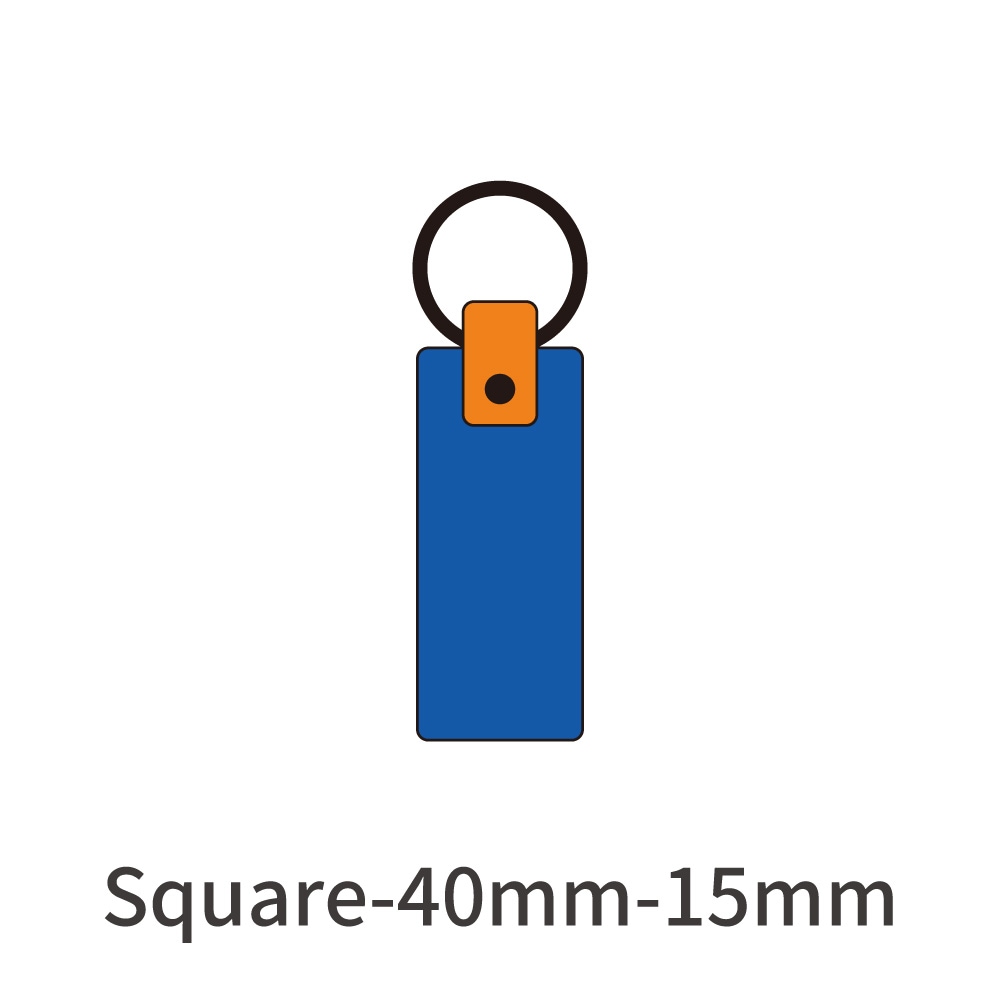 WanTag【スクエアー40mmx15mm】ペット用犬 迷子札