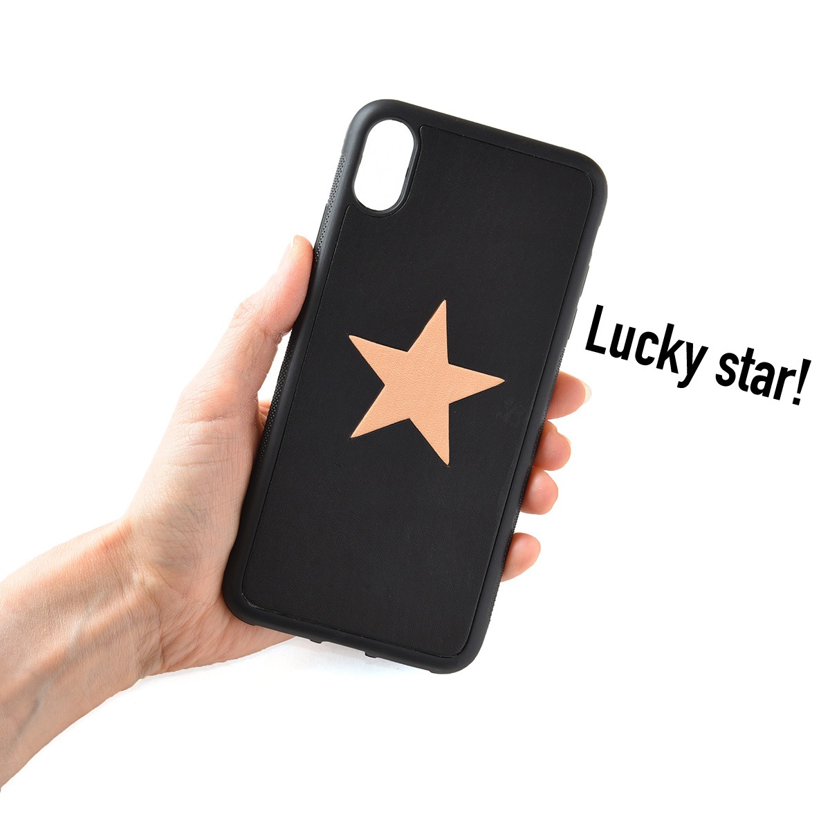 iPhoneOpenCase: DesignF:マーク埋込み/ワンスター中央