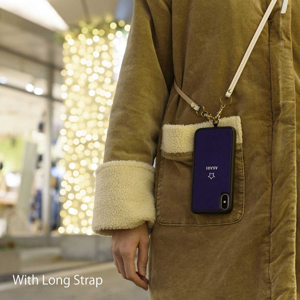 iPhoneOpenCase: DesignG:マーク埋込み/ワンスター右上