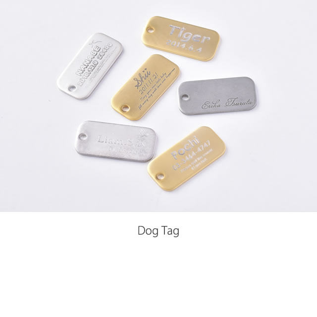 オーダードッグタグ Order Dog Tag （名入れ）:Kariet