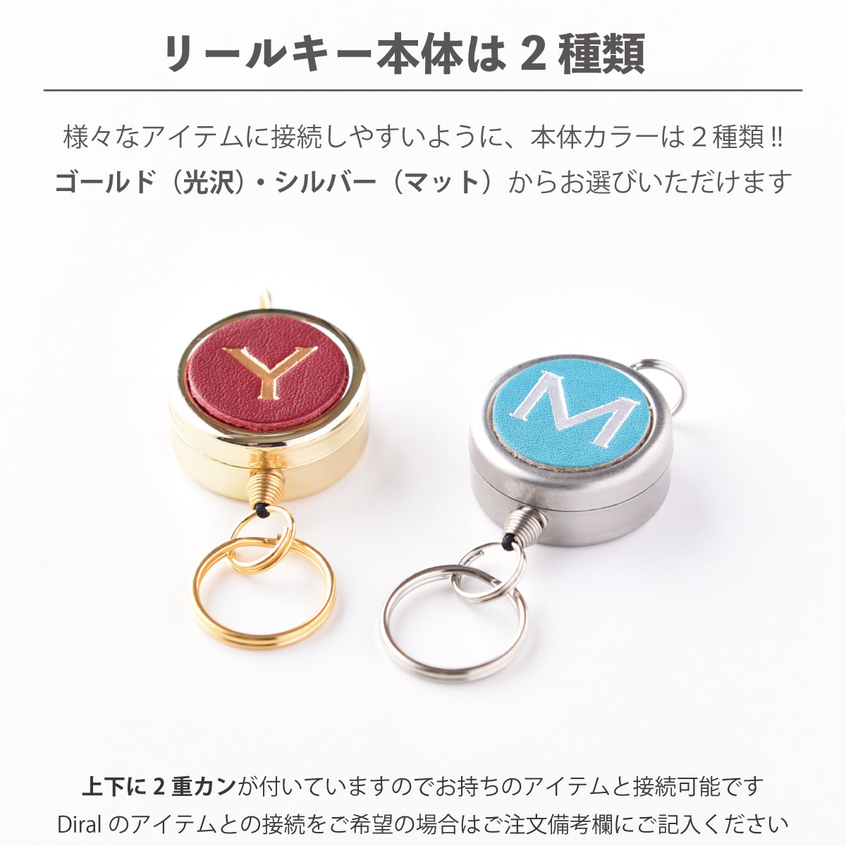 リールキー（イニシャル）