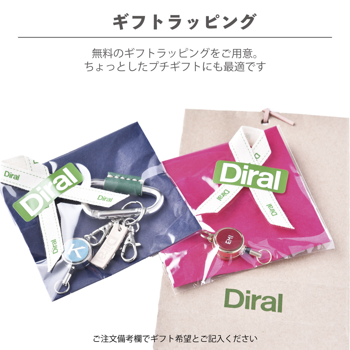 リールキー（イニシャル）