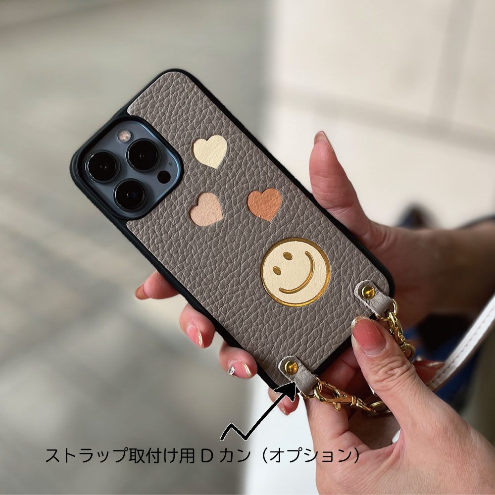 iPhoneOpenCase:   Design K_1：ミニマーク埋込み/スター右上