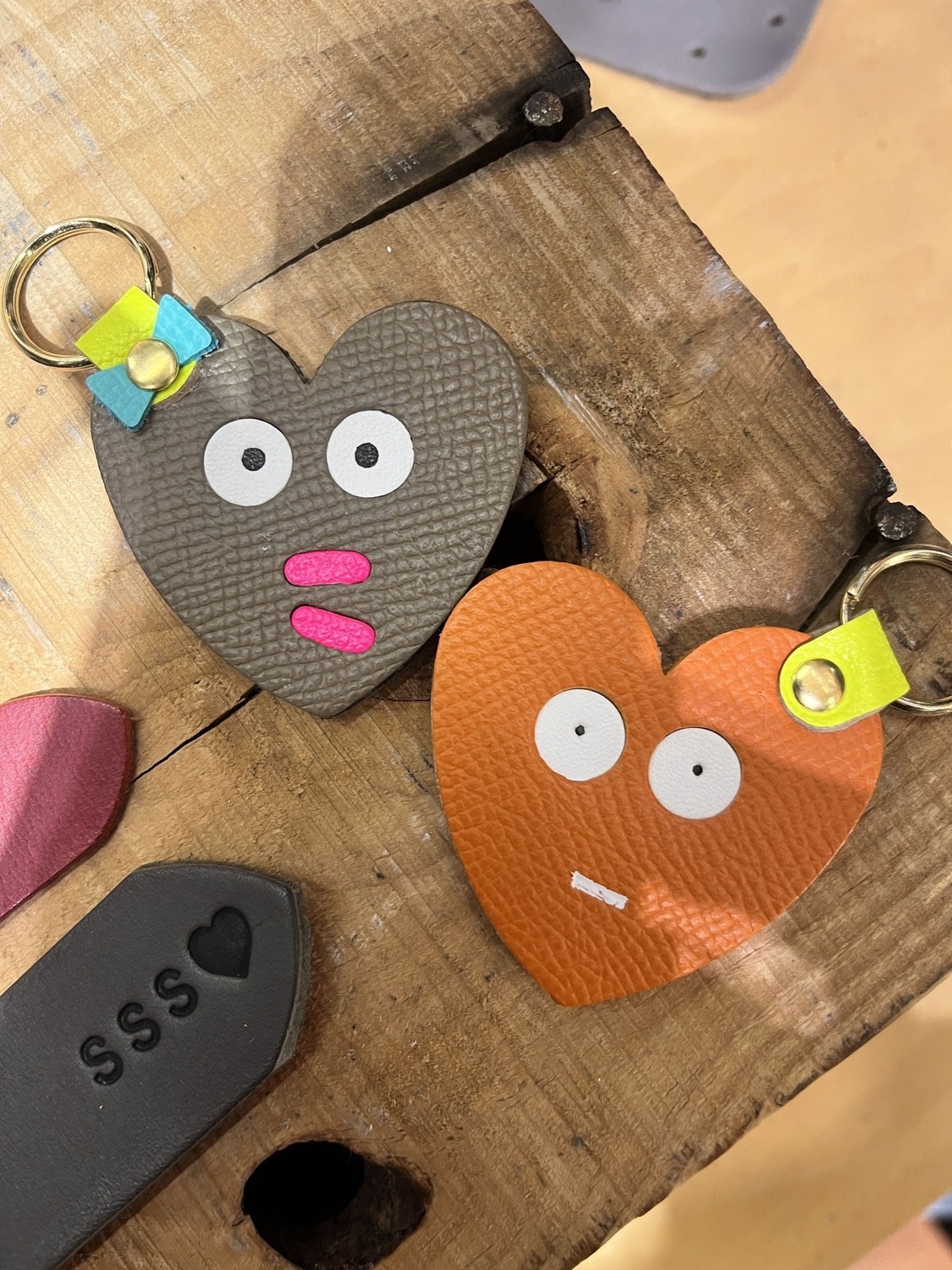 WanTag【ハート S / M / L】ペット用犬 迷子札