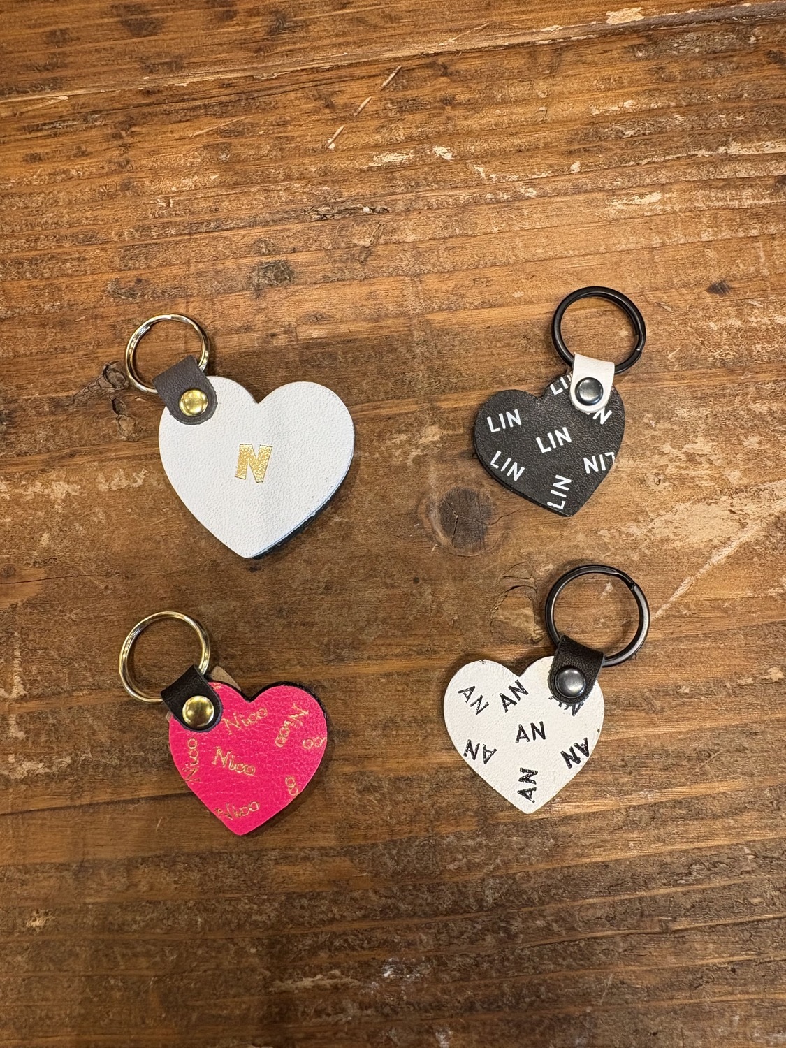 WanTag【ハート S / M / L】ペット用犬 迷子札