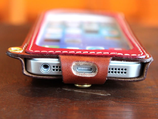 レザーiphone5sケース ヌメ革 Diral 代官山 Made In Japan
