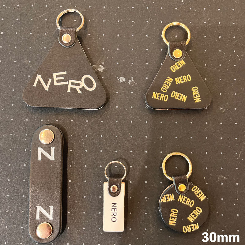 WanTag【ラウンド21mm-50mm】ペット用犬 迷子札